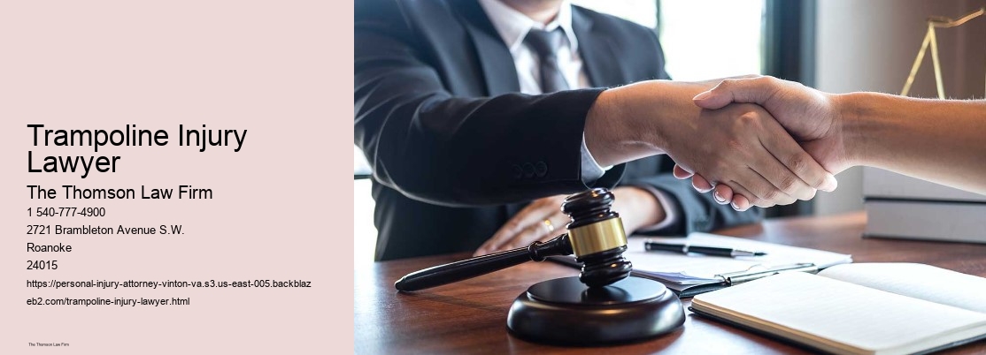 Trampoline Injury Lawyer